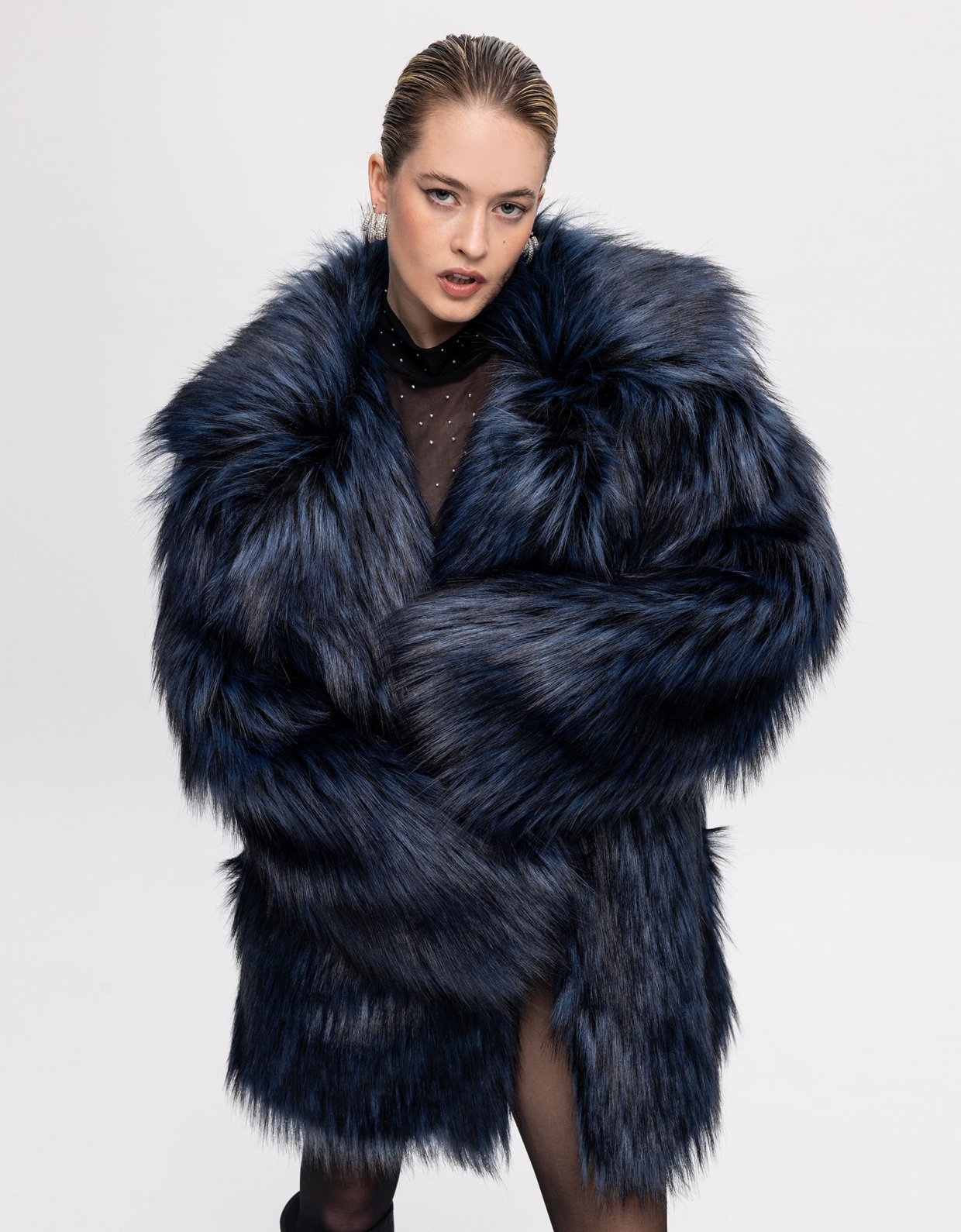 Ciel Concept Faux fur blue