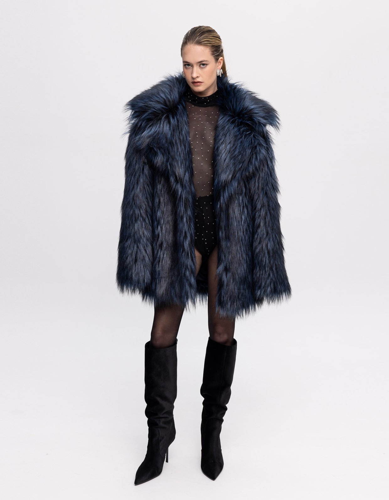 Ciel Concept Faux fur blue