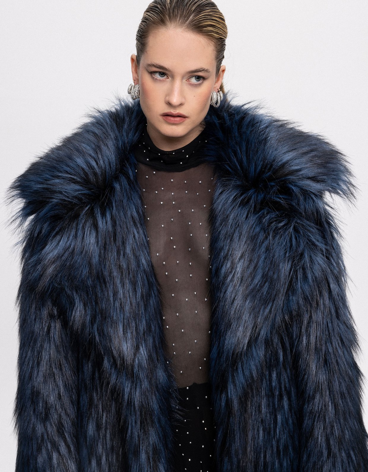 Ciel Concept Faux fur blue