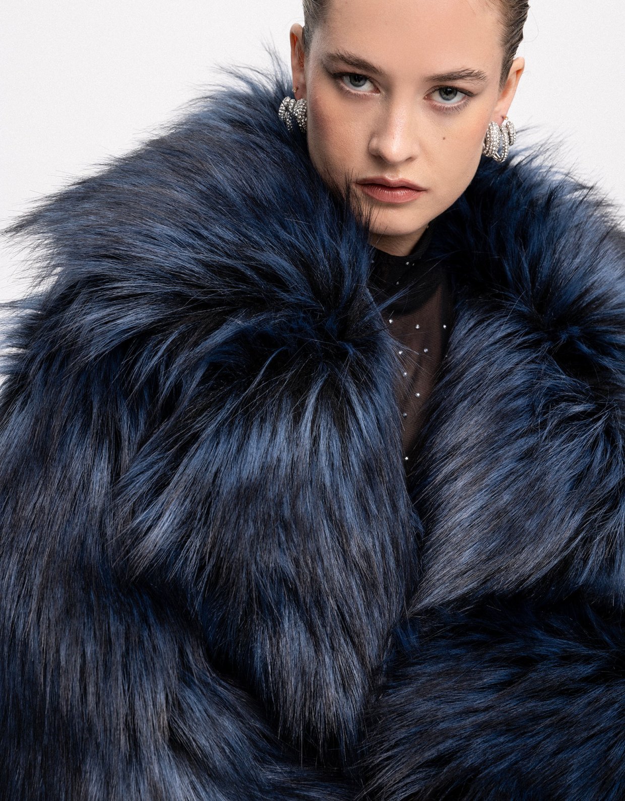 Ciel Concept Faux fur blue