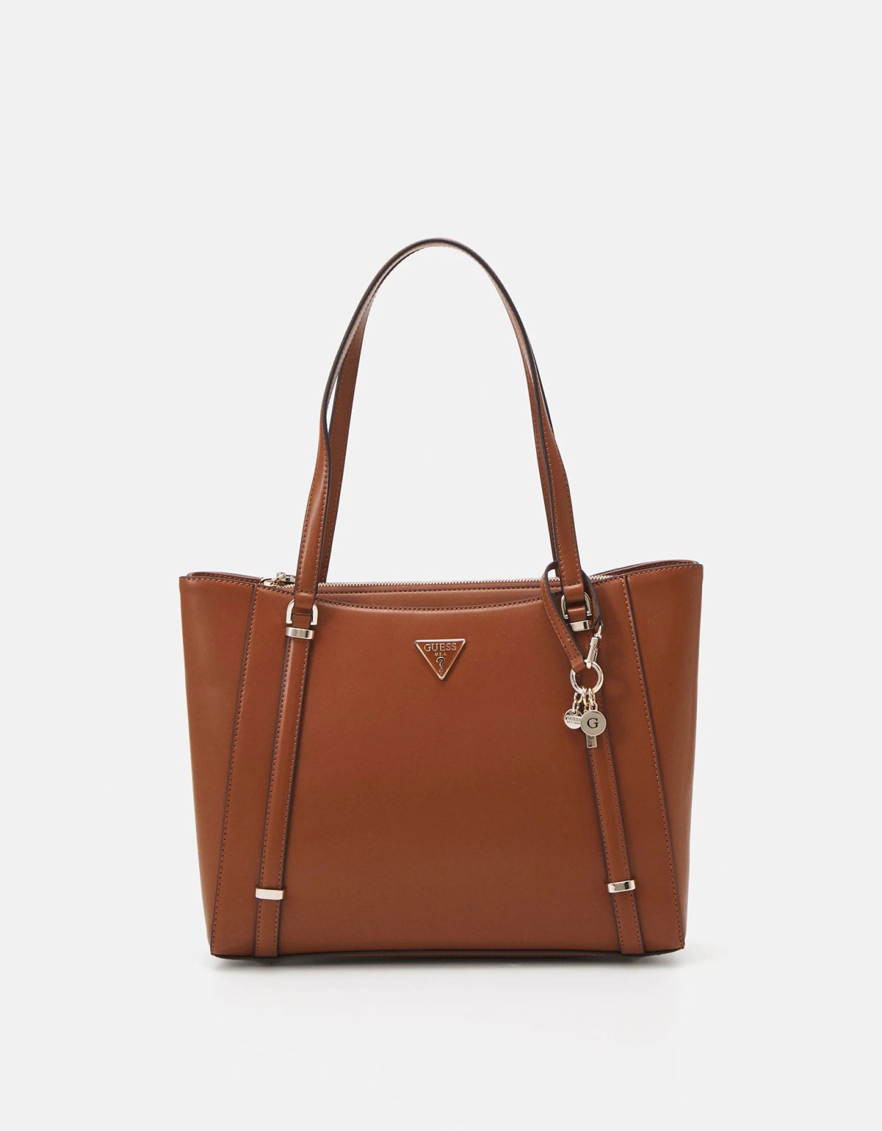 Guess Daryna elite tote bag cognac