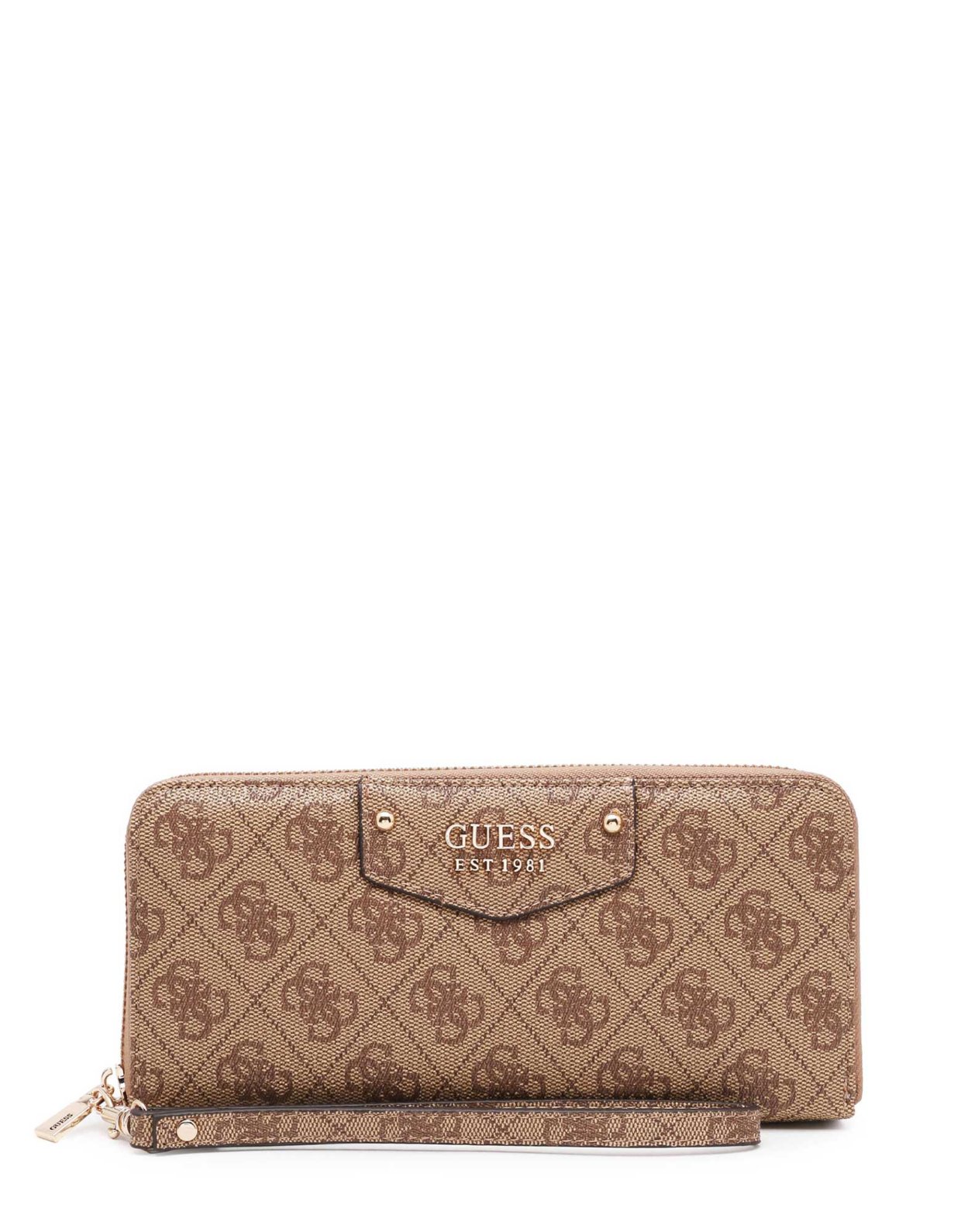 Guess Eco brenton maxi wallet latte logo