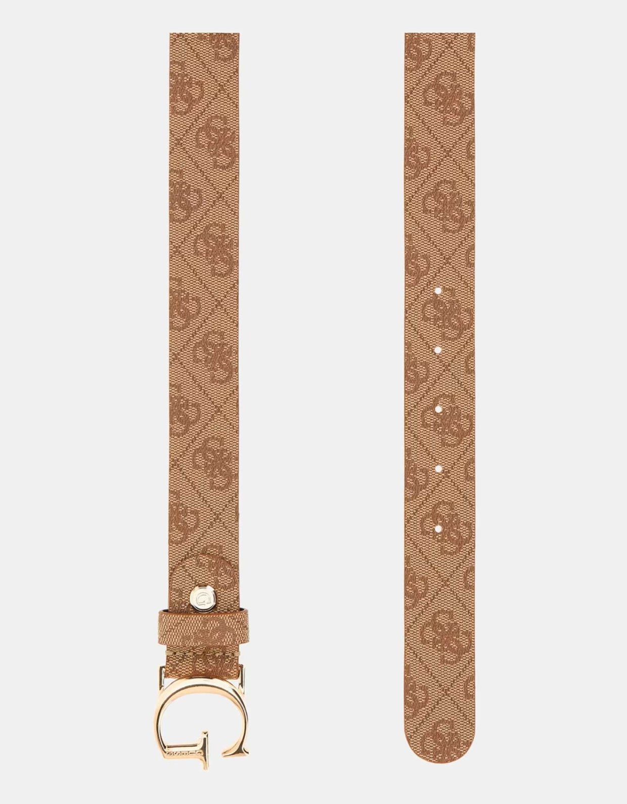 Guess Fleet waist belt latte logo