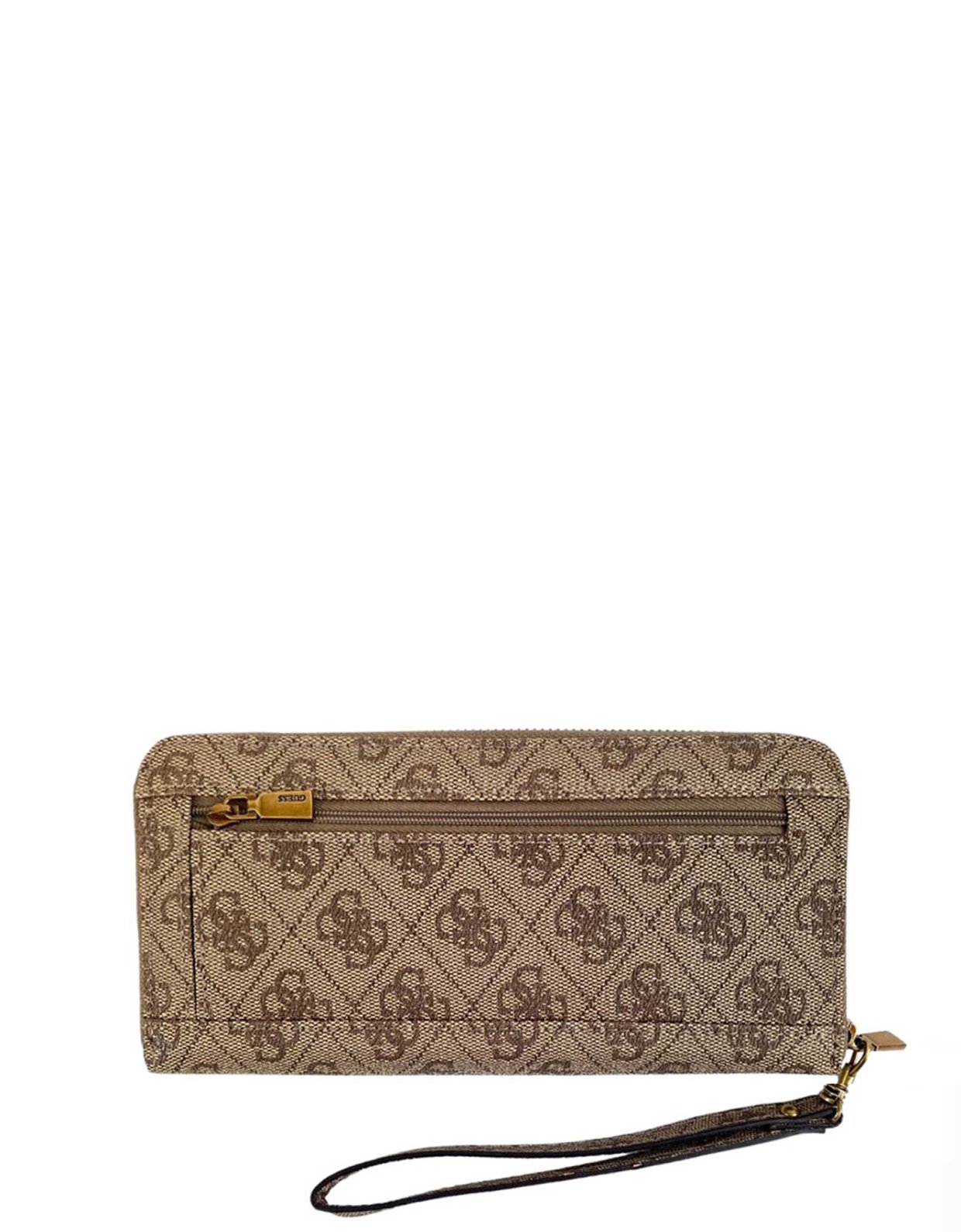 Guess Eco brenton maxi wallet latte logo