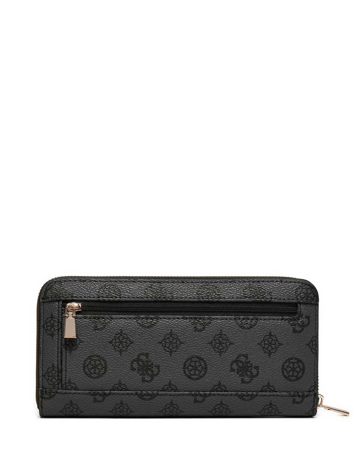 Guess Laurel slg maxi wallet charcoal logo