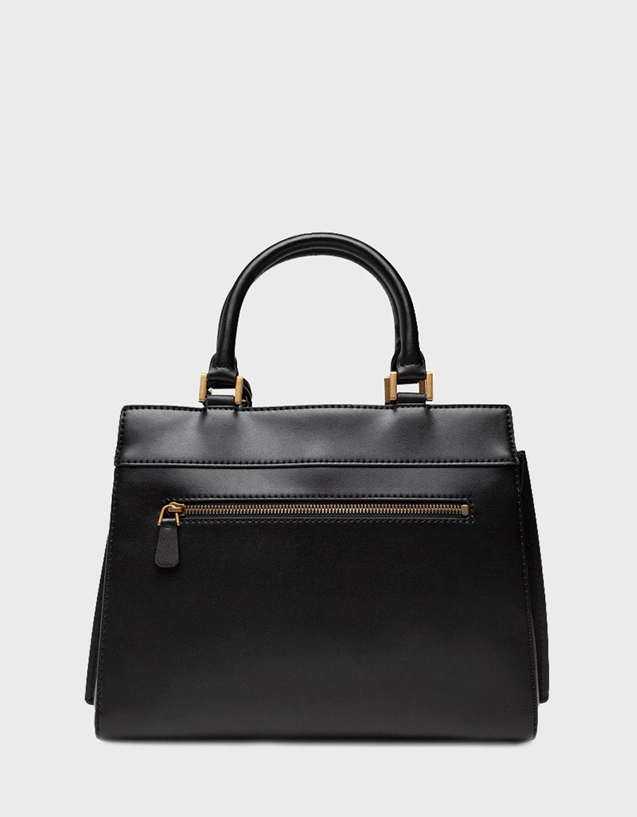 Guess Katey luxury satchel bag black
