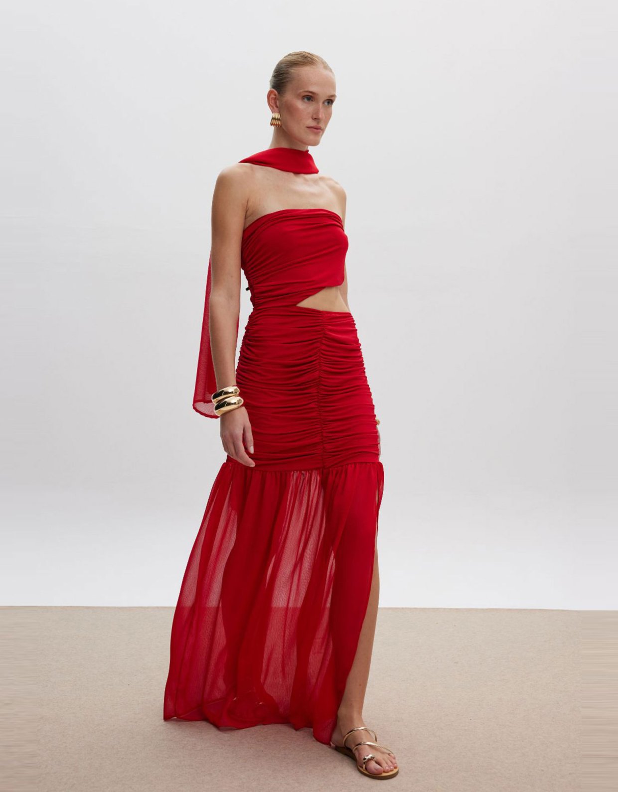 Ciel Concept Isabella maxi dress red