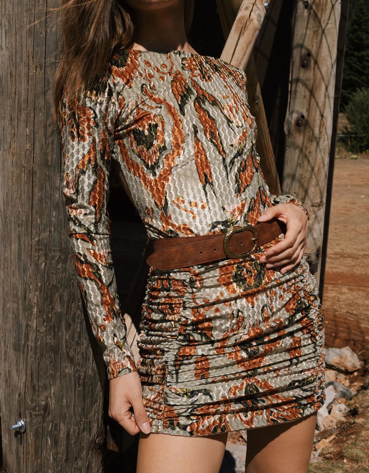 Abstracto Lottie mini skirt