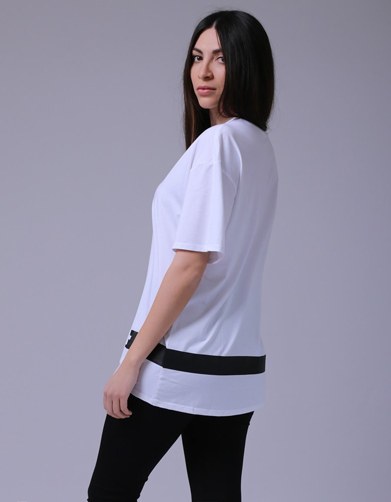 Kendall + Kylie KK 00016 White t-shirt