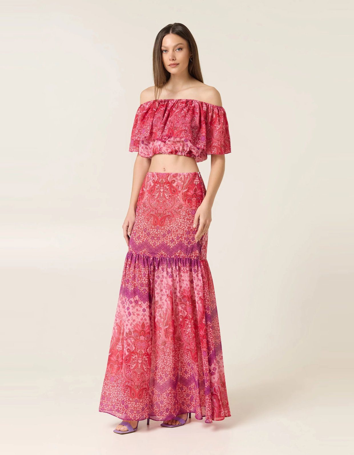 Eveleya Amarilis off shoulder top