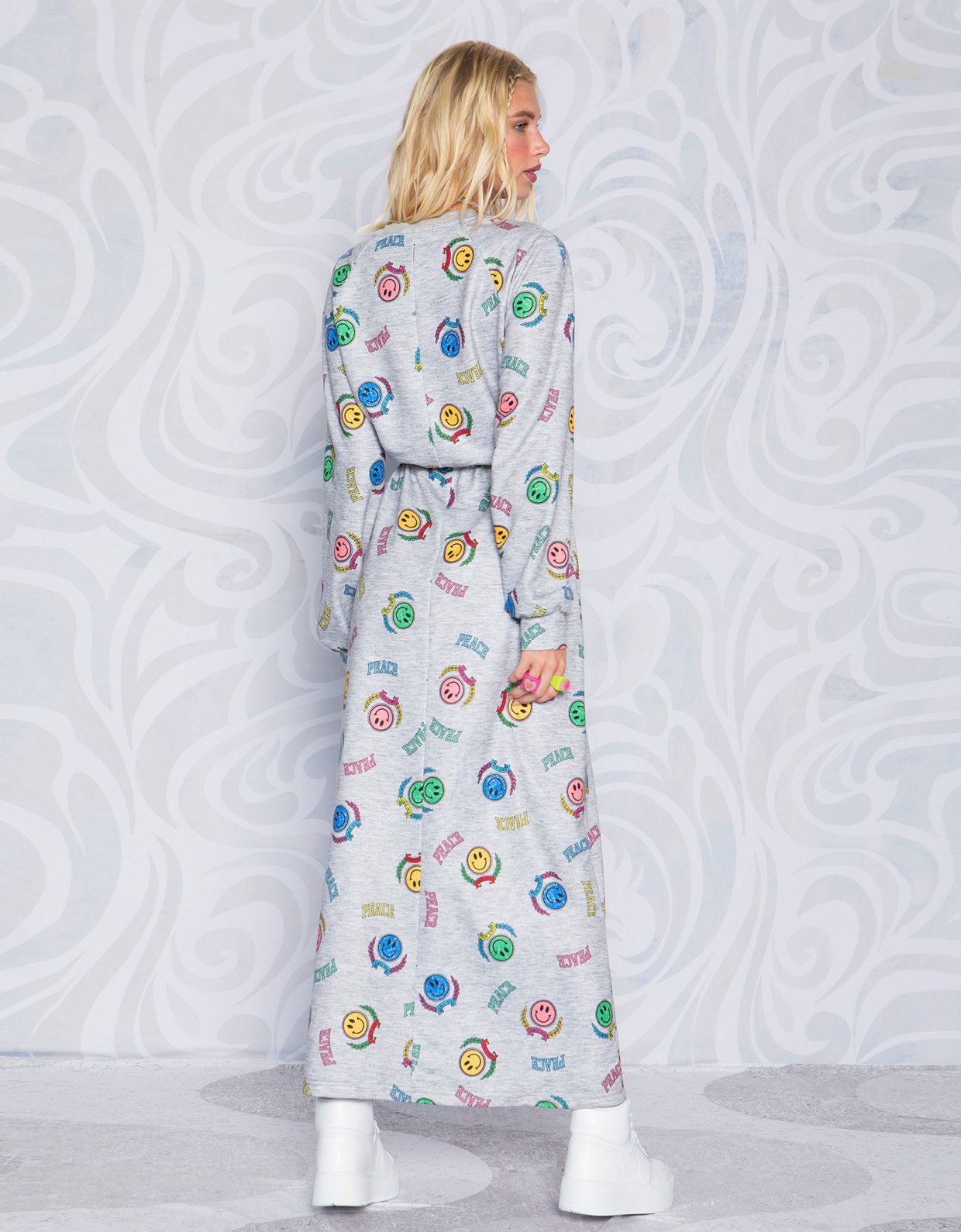 Peace & Chaos Smile for peace dress