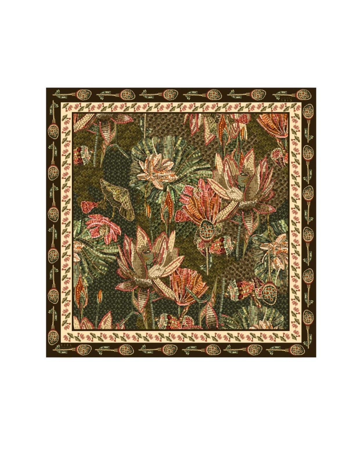 Ciel Concept Mosaic oasis scarf