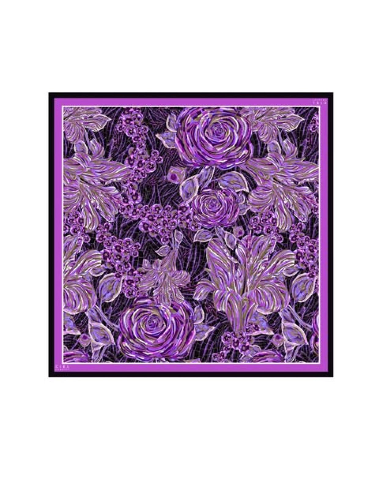 Ciel Concept Mosaic mauve scarf