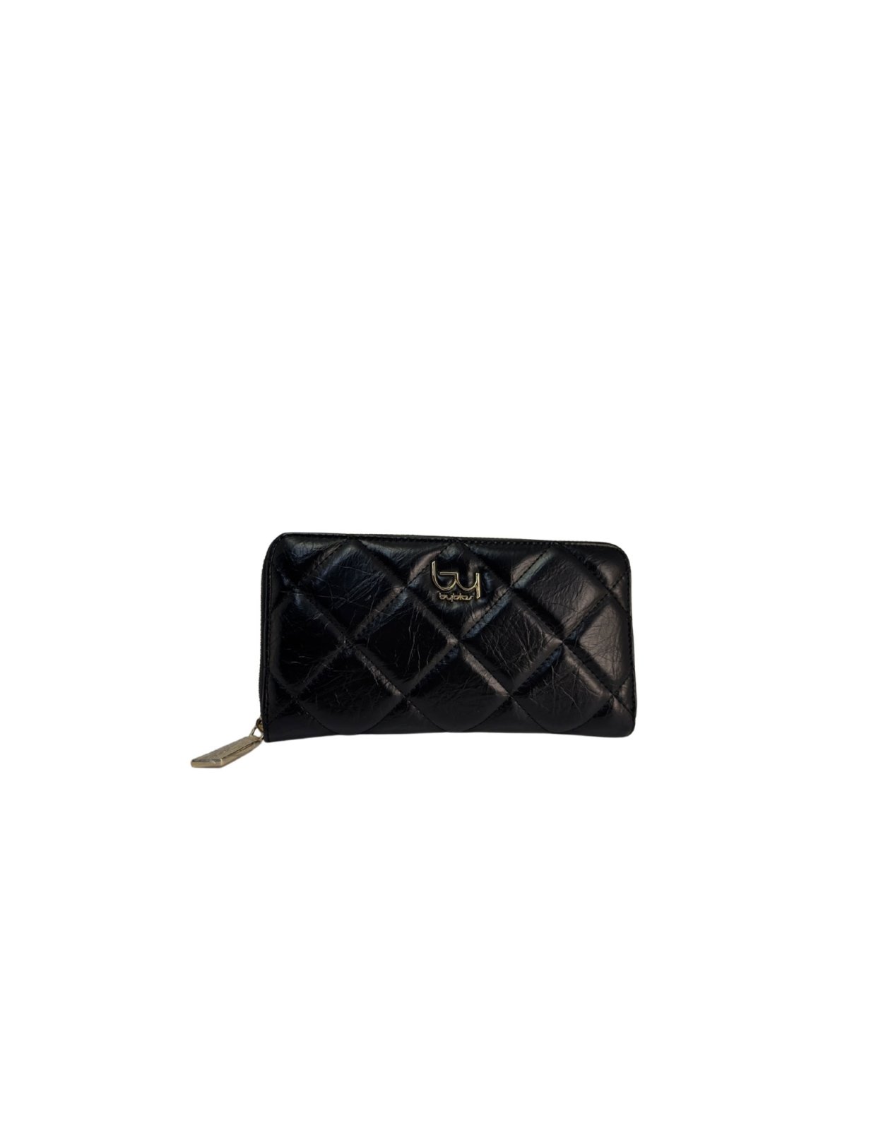 By Byblos Megara zip around wallet black