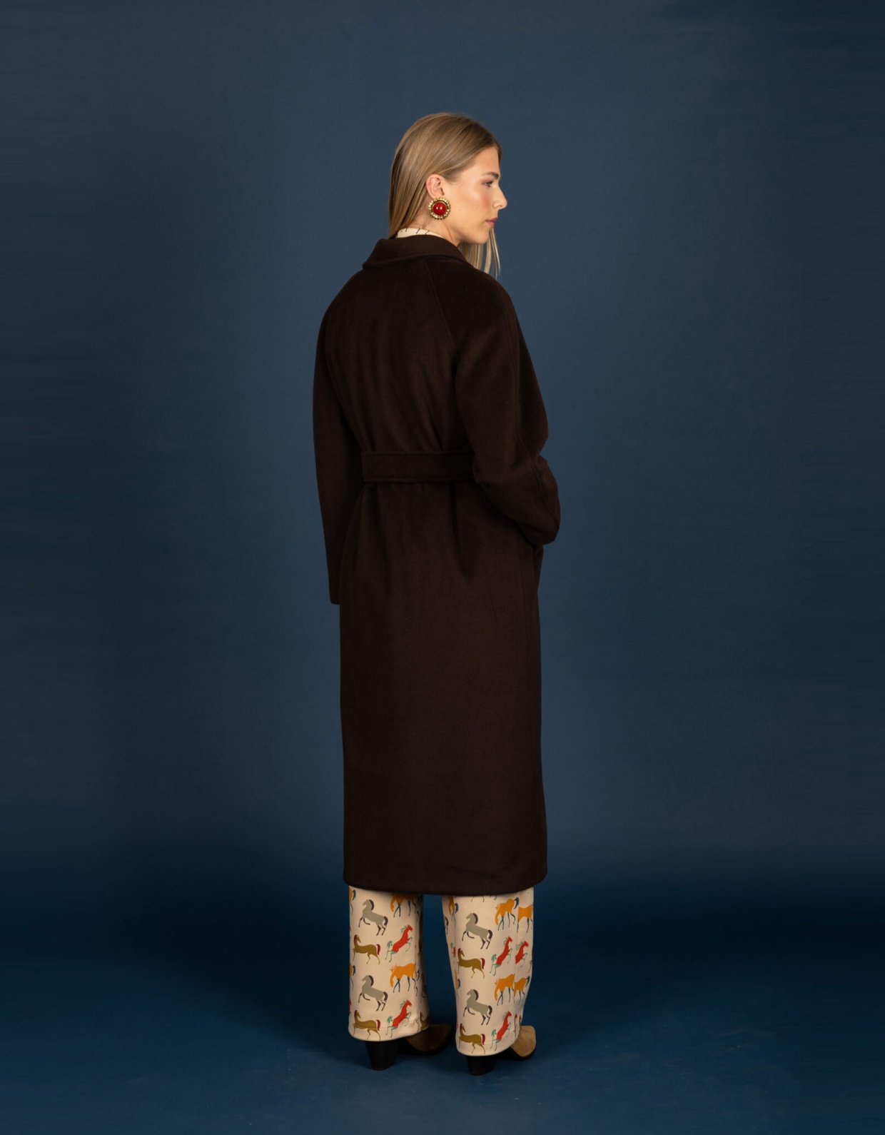 Chaton Celia coat bitter