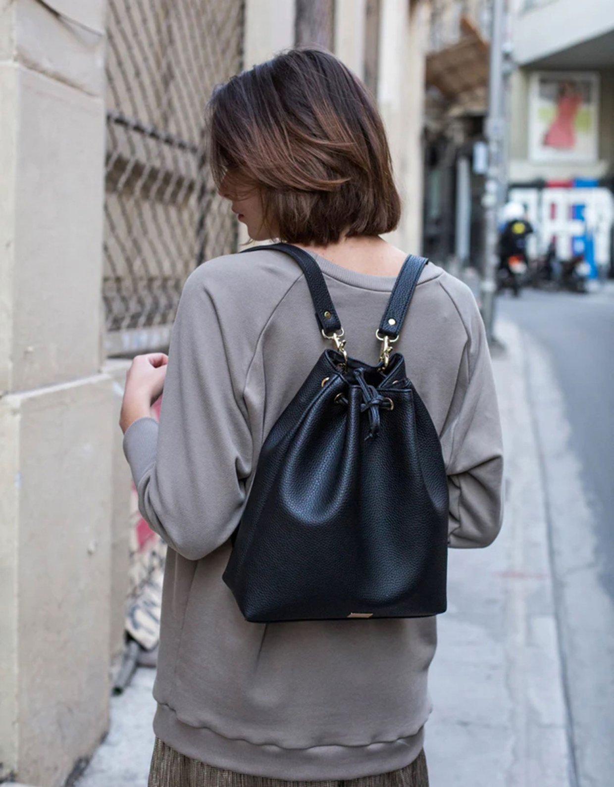 Clic Jewels Big bucket bag black dolaro