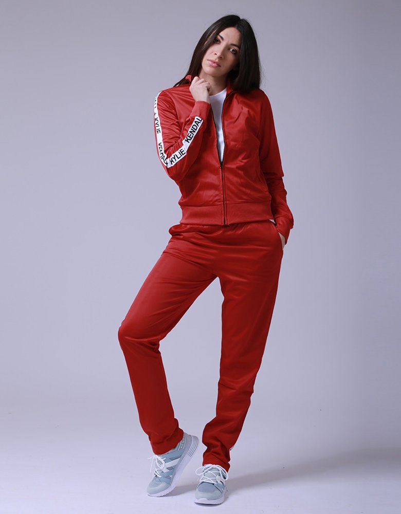 Kendall + Kylie KK 00030 Red sweatpants