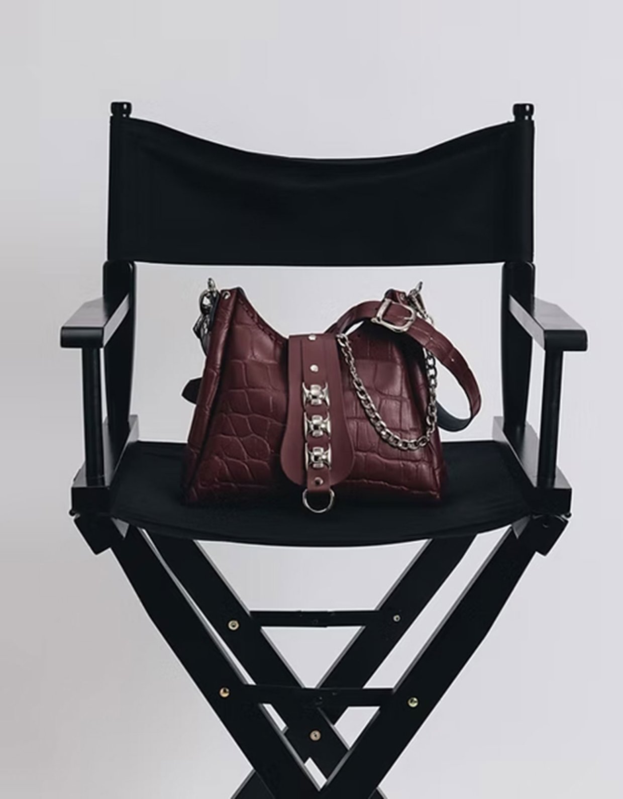 Individual Art Leather Emmalene bag cherry-nickel