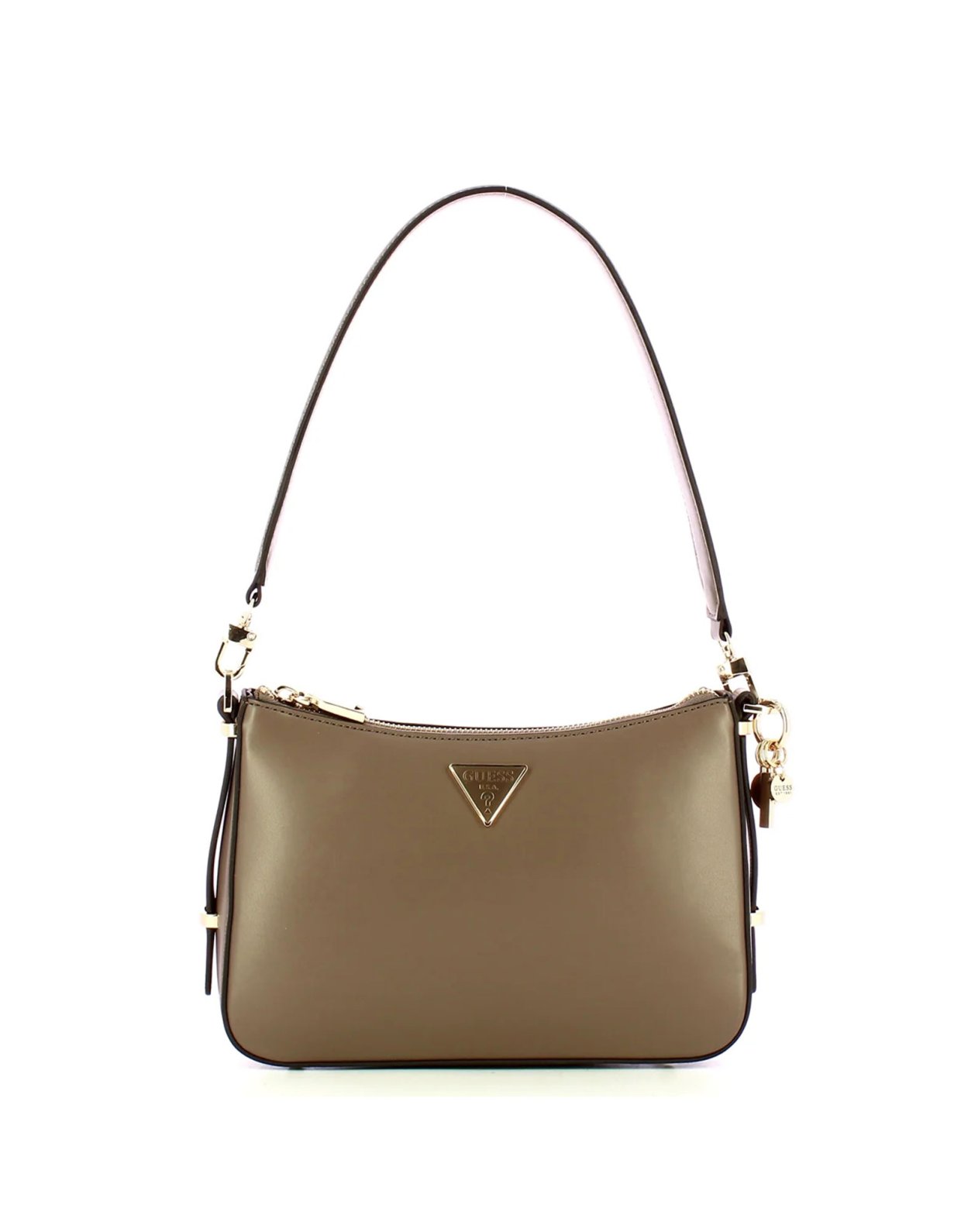 Guess Daryna shoulder bag dark taupe