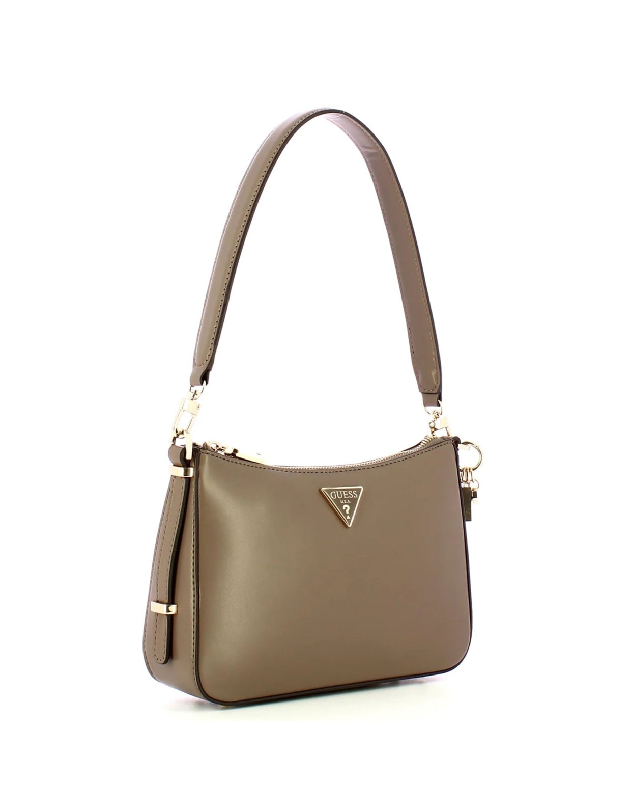 Guess Daryna shoulder bag dark taupe