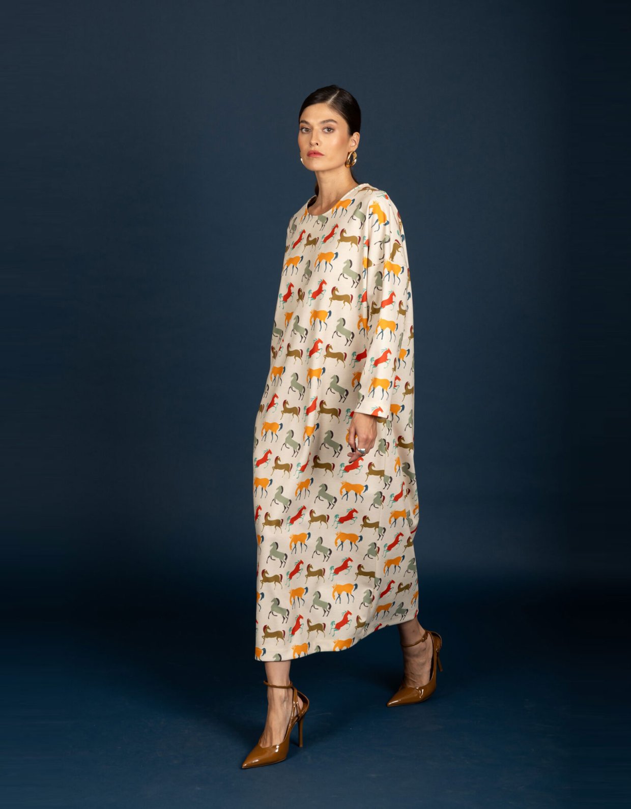 Chaton Clemence oversize dress off white