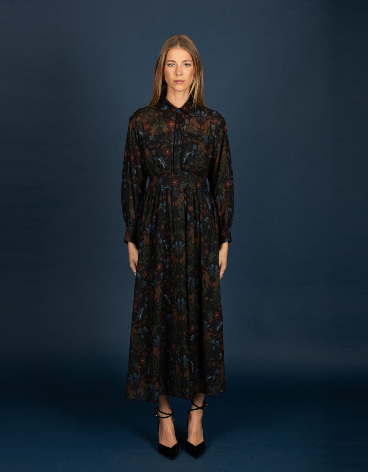 Chaton Ennui chiffon dress