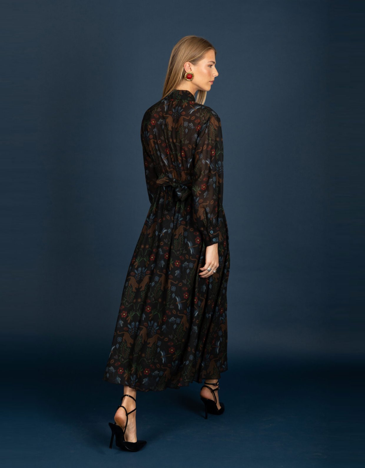 Chaton Ennui chiffon dress