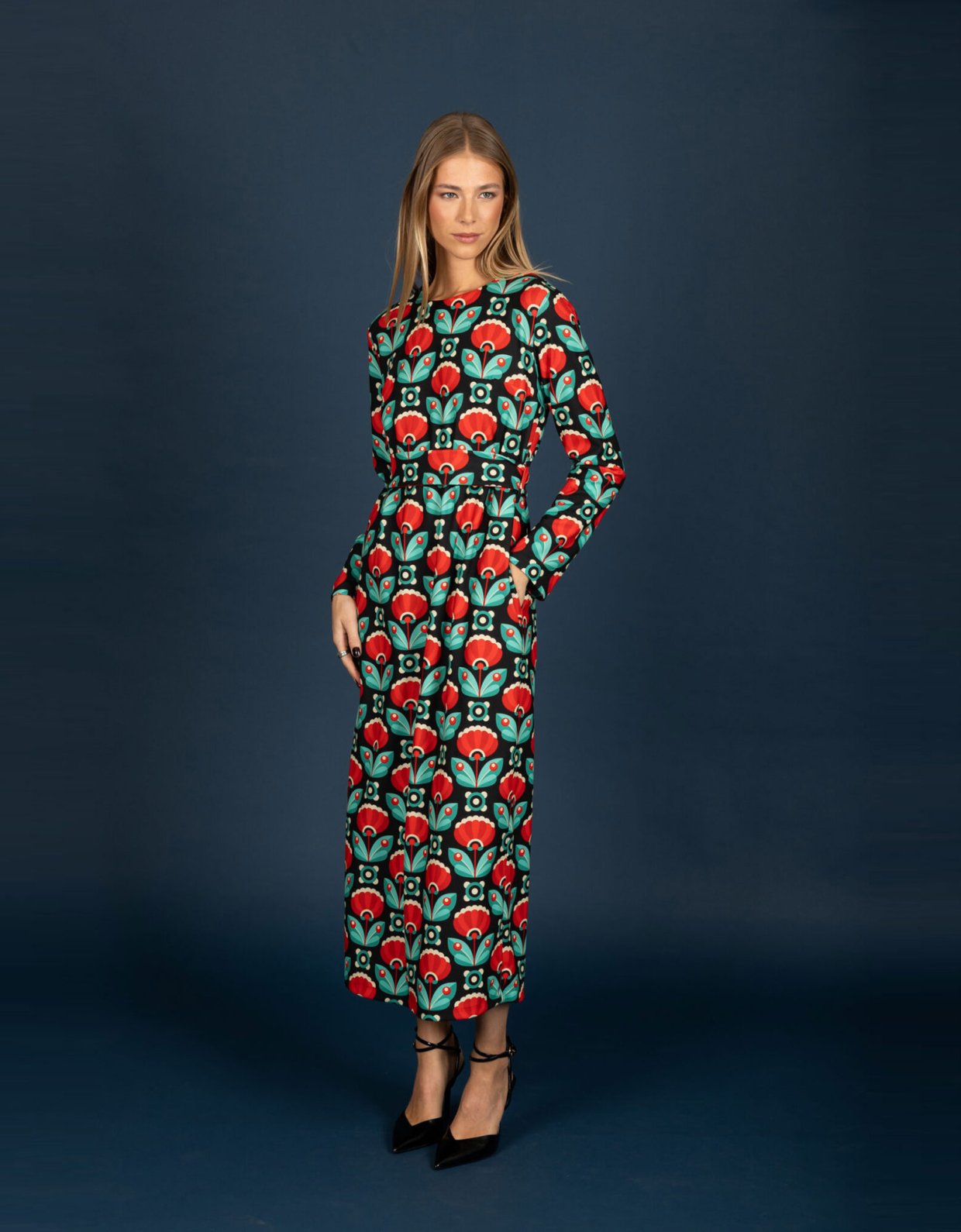 Chaton Crispin slim dress
