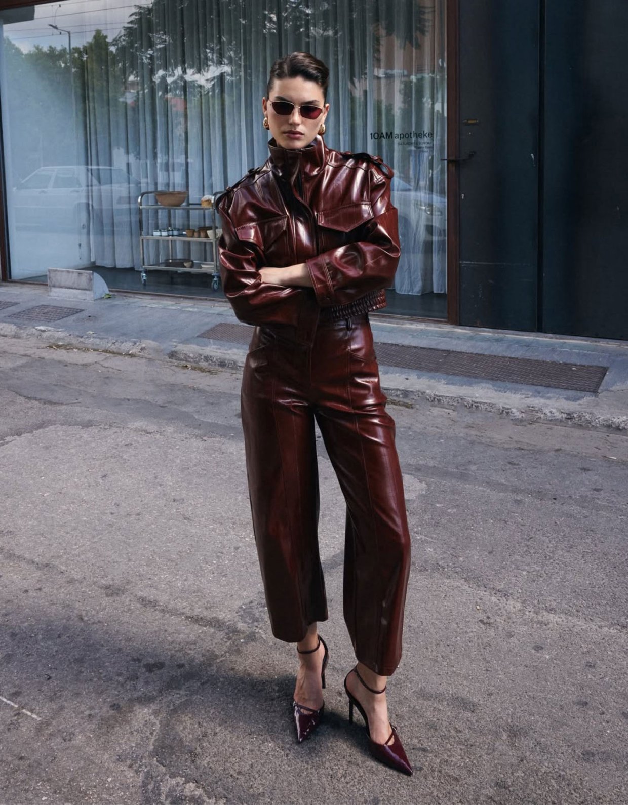 Ciel Concept Kylie jacket brown