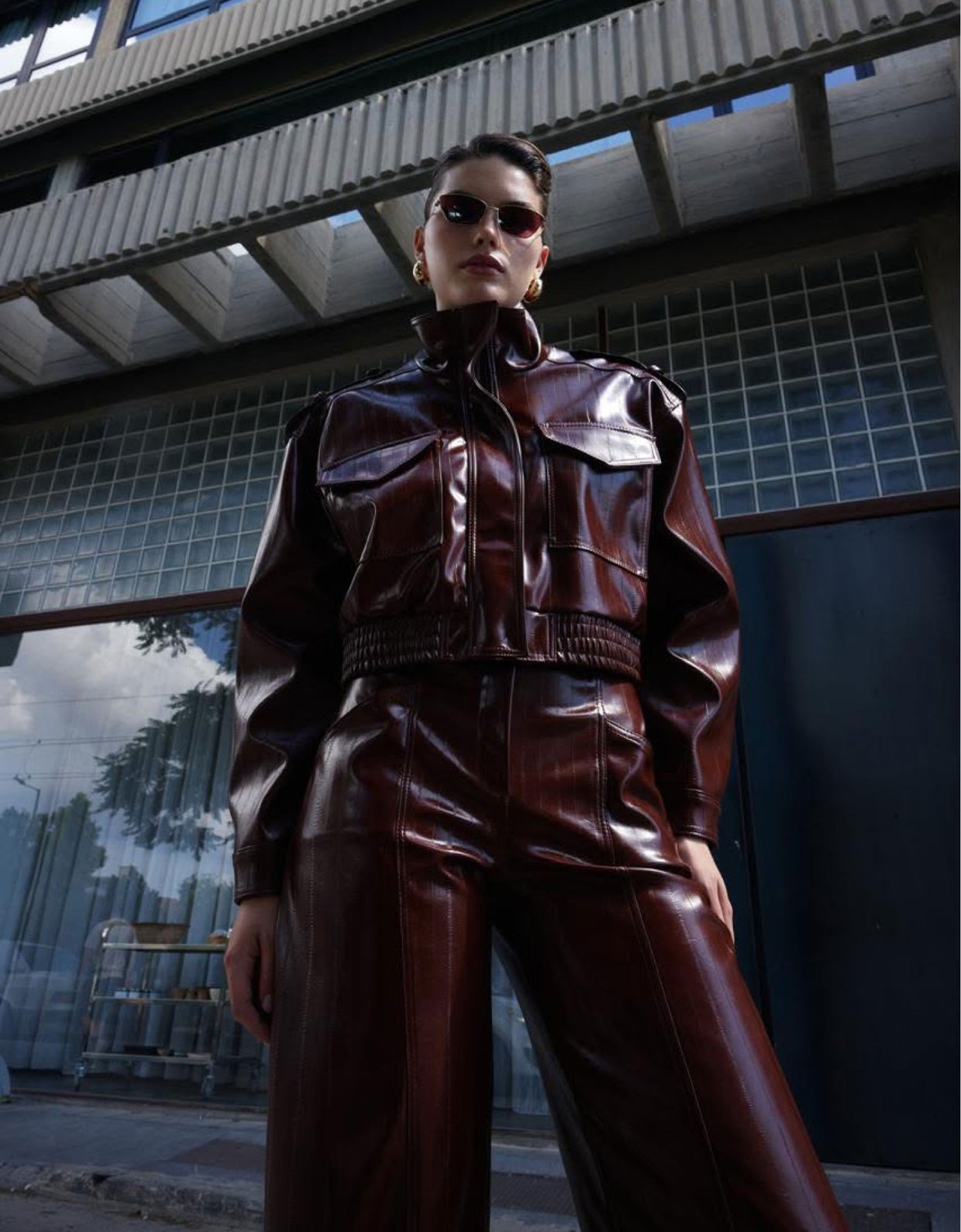 Ciel Concept Kylie jacket brown