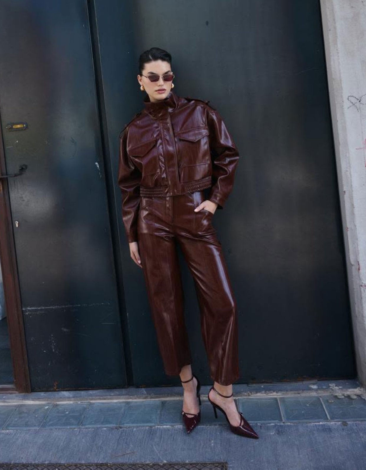 Ciel Concept Kylie jacket brown