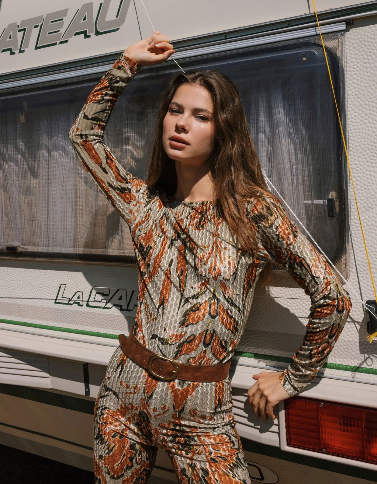 Abstracto Lottie bodysuit