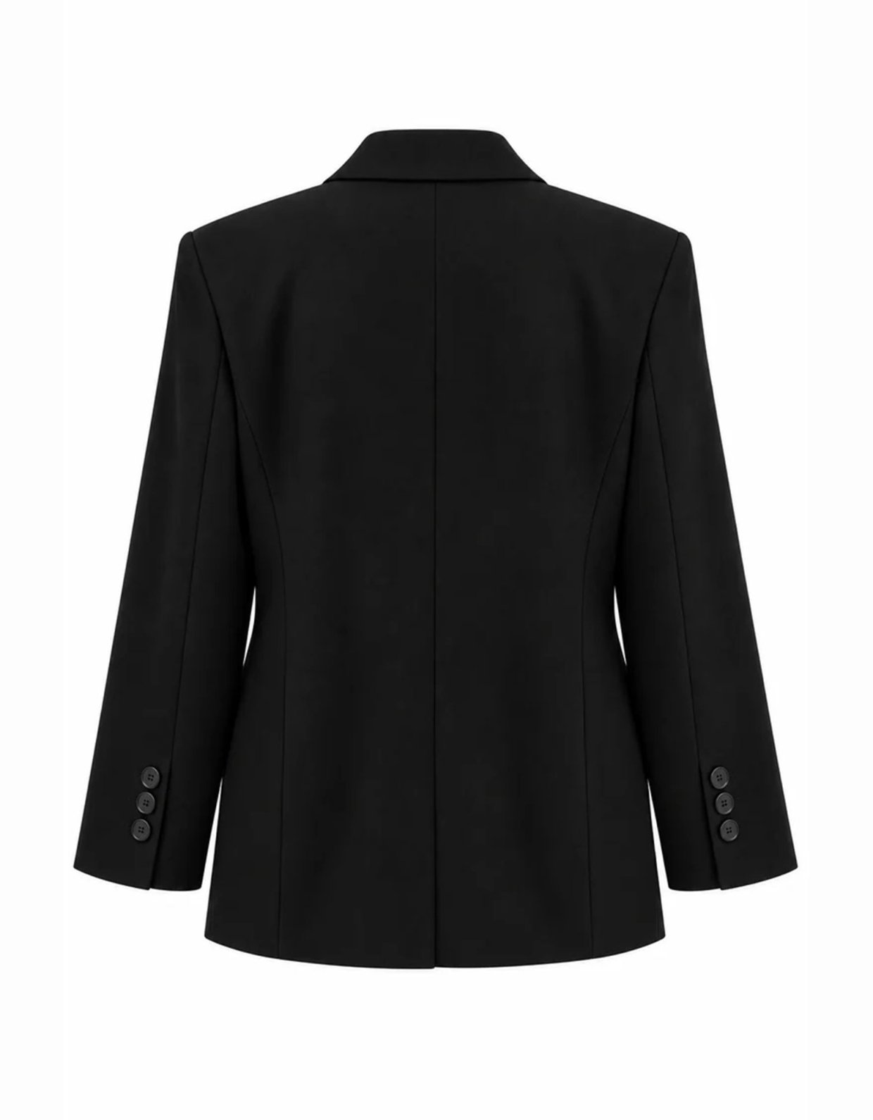 Eveleya Black oversized tailored blazer