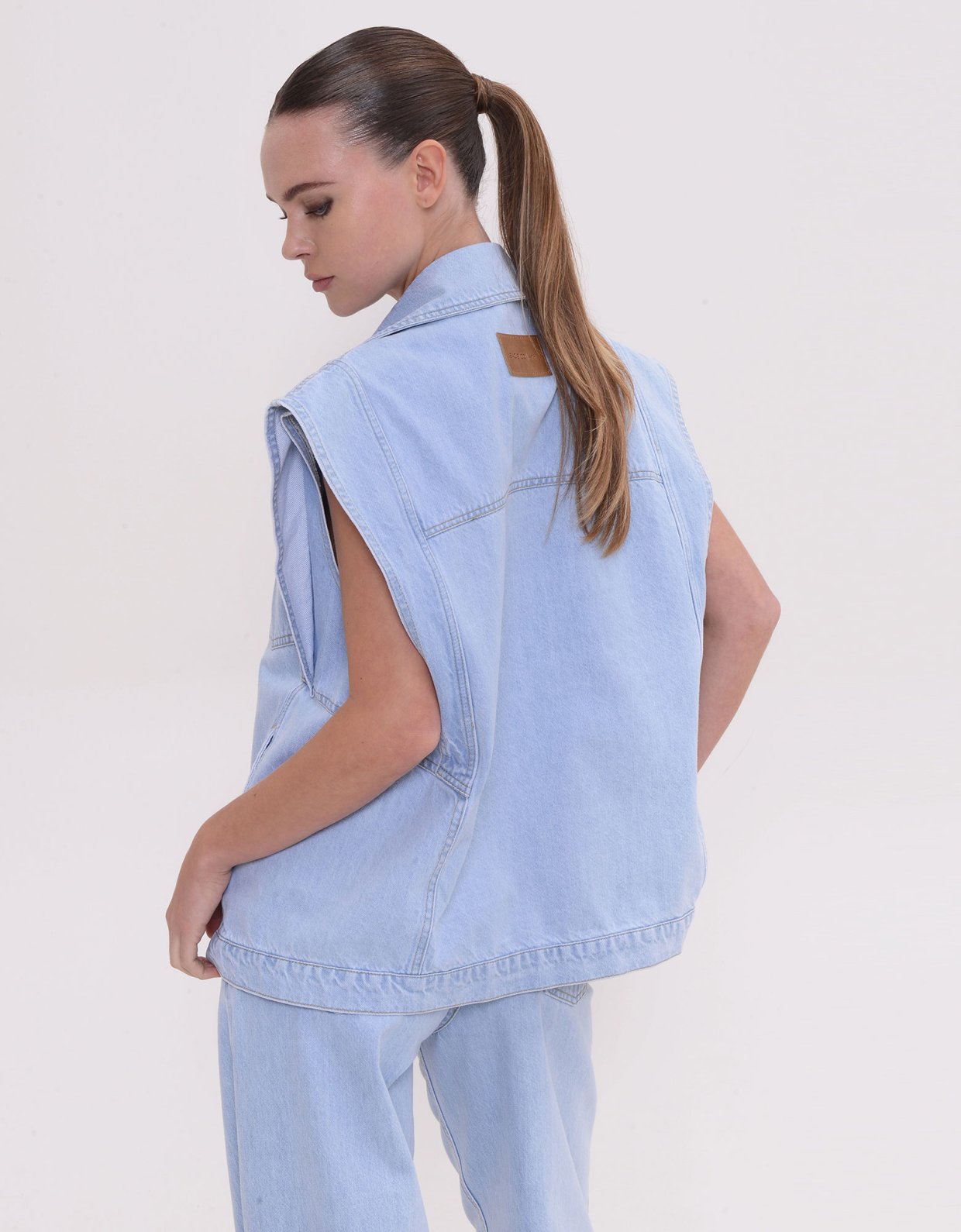 Sac Jeans Blair vest light blue