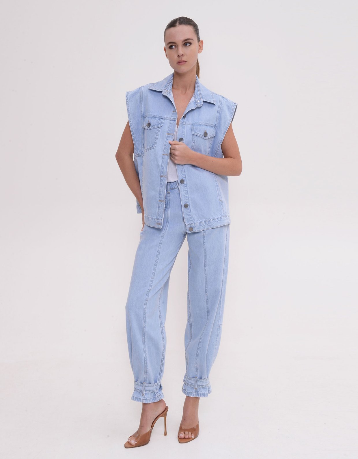 Sac Jeans Blair vest light blue