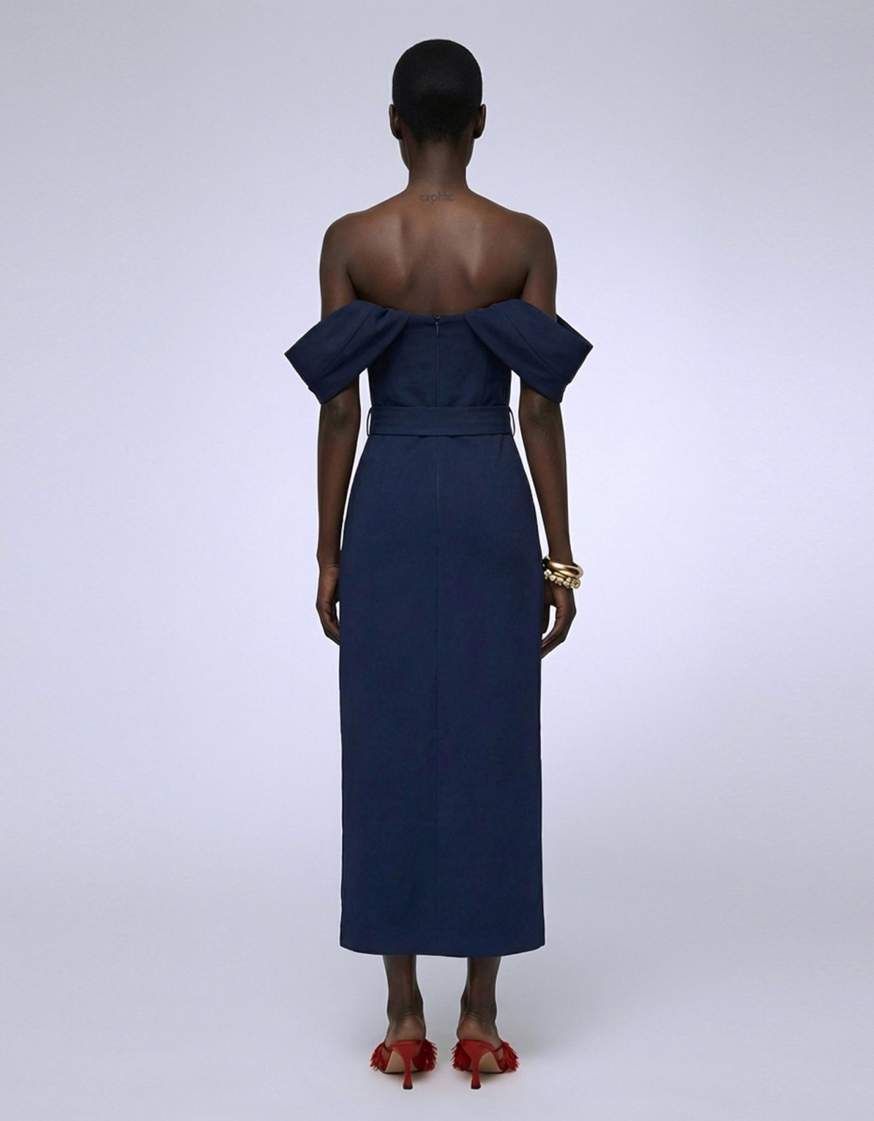 Mallory the label Boah dress blue