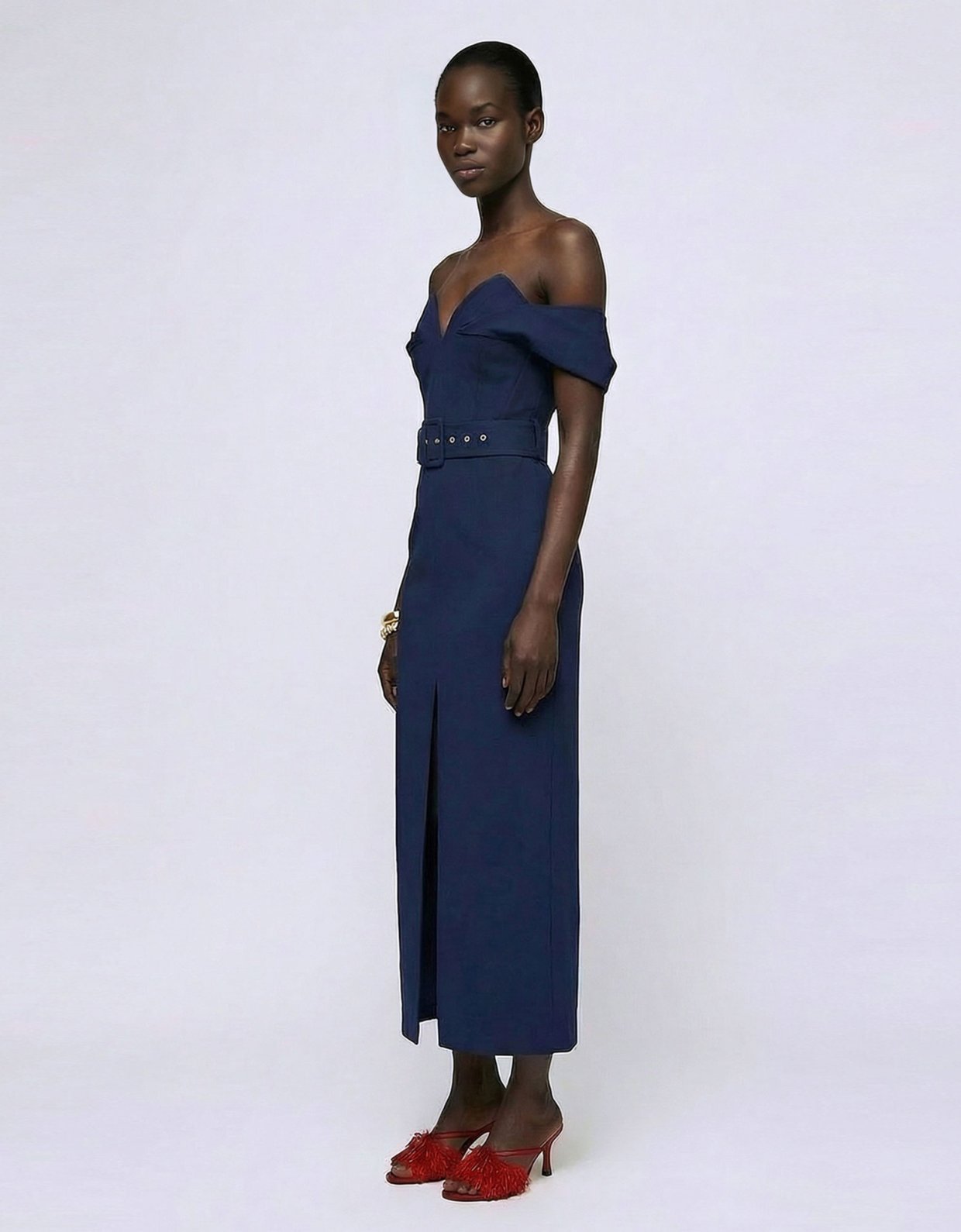 Mallory the label Boah dress blue