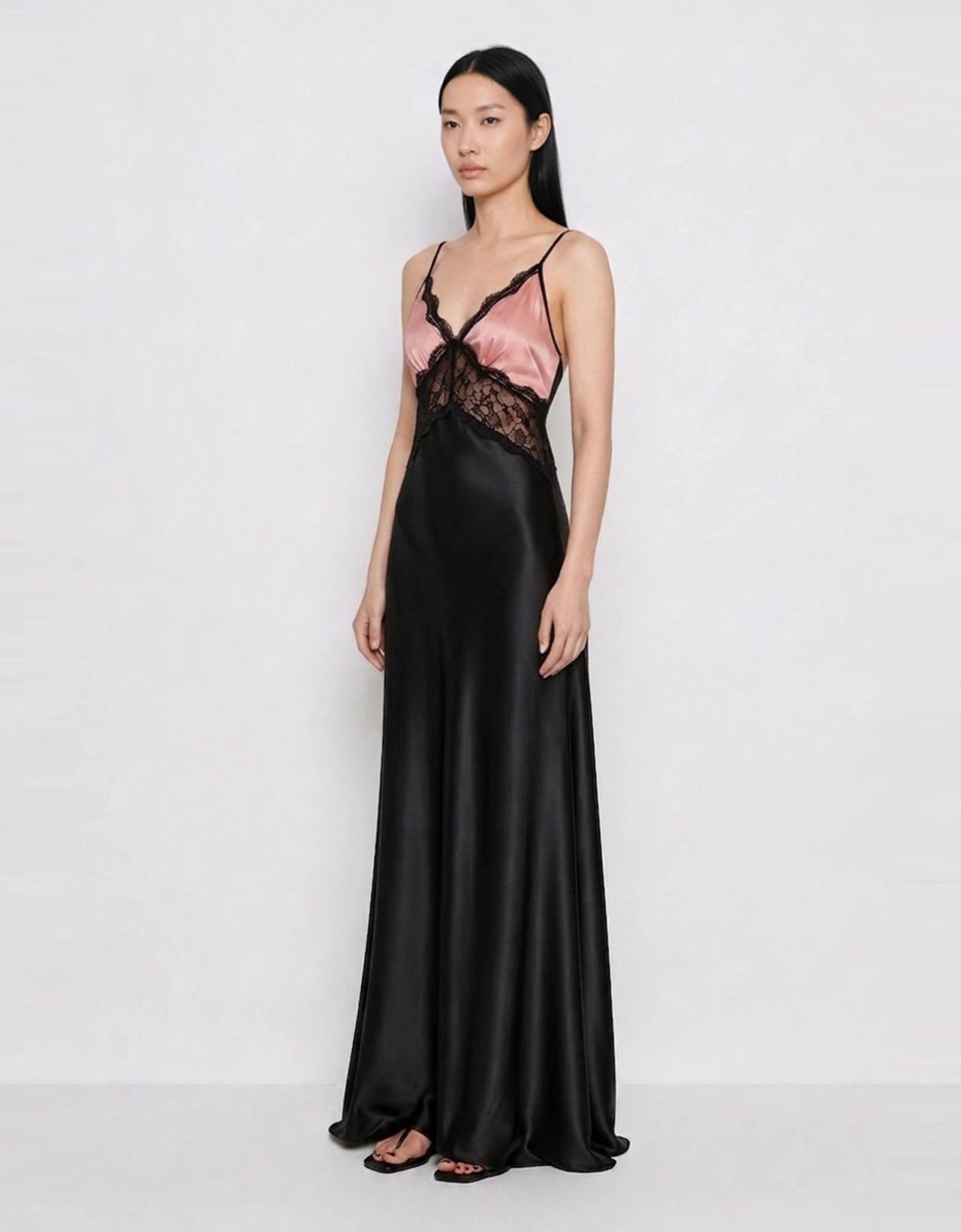 Mallory the label Calista pink/black  dress