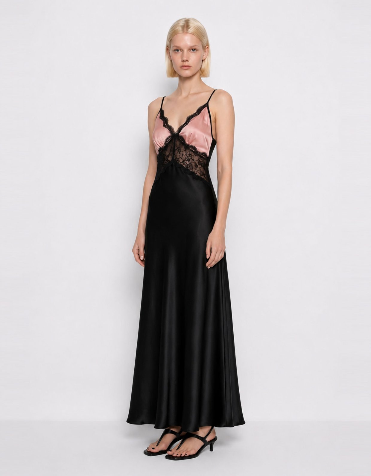 Mallory the label Calista pink/black  dress