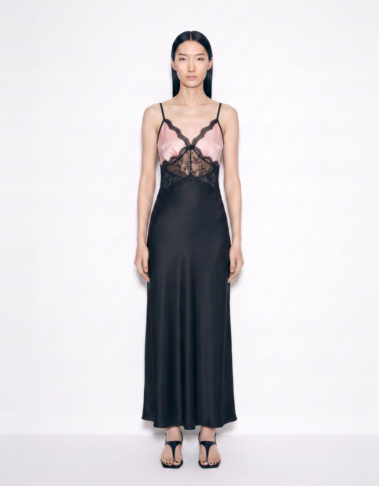 Mallory the label Calista pink/black  dress