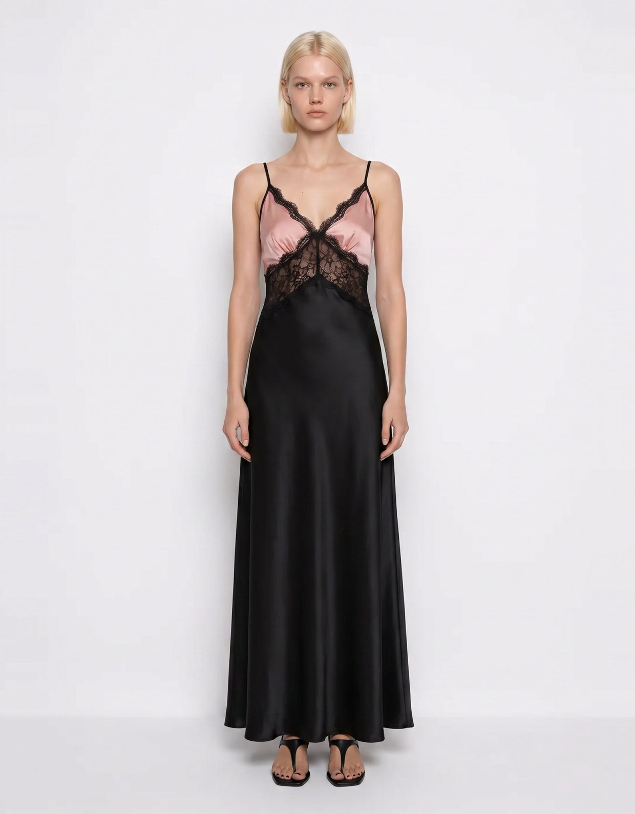 Mallory the label Calista pink/black  dress