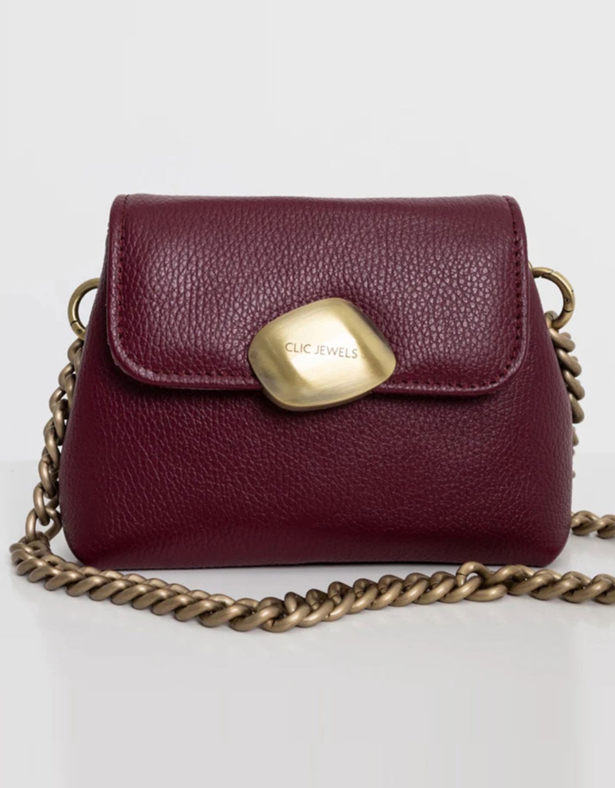 Clic Jewels Maya mini bag Bordeaux dolaro