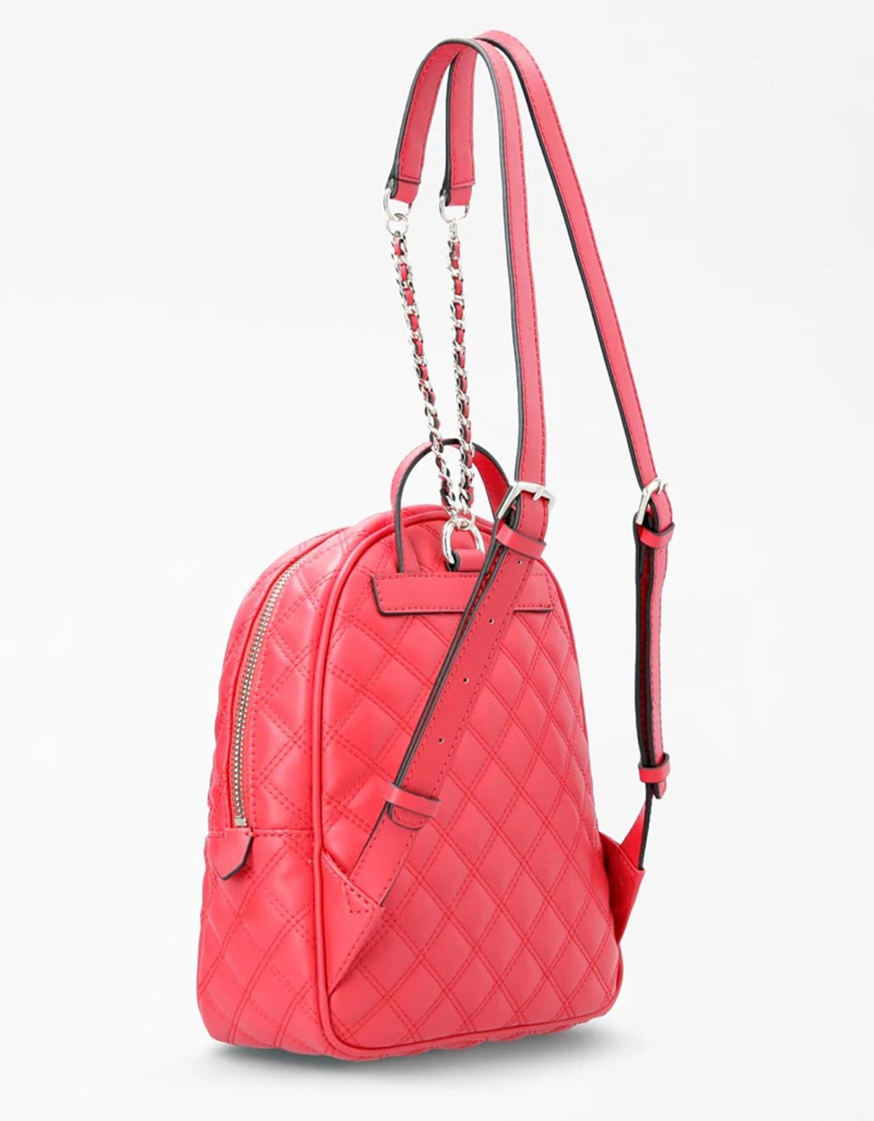 Guess Cessily quilted backpack lipstick