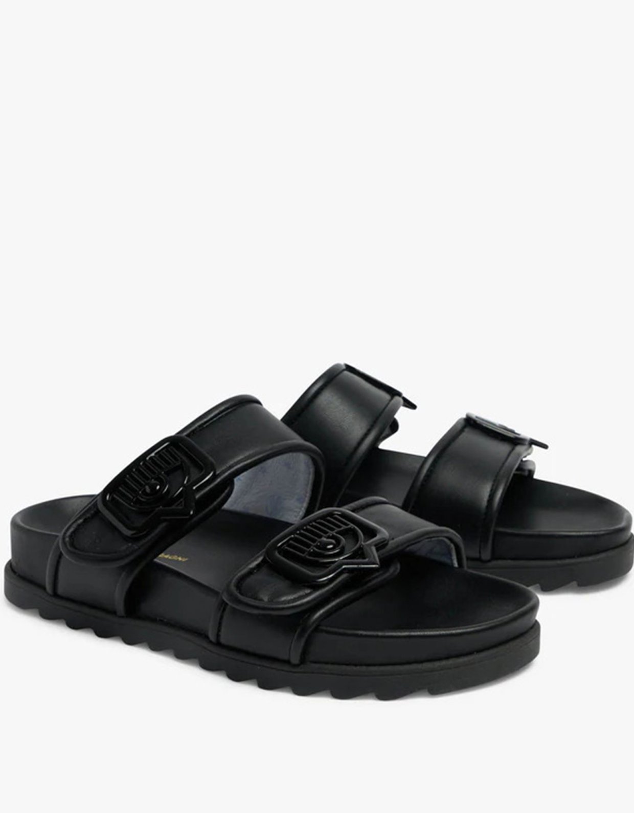 Chiara Ferragni Double strap sandal black
