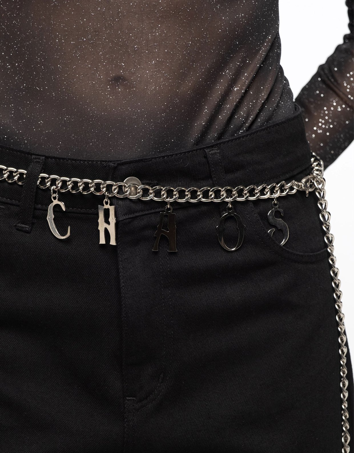 Peace and Chaos Chaos belt silver