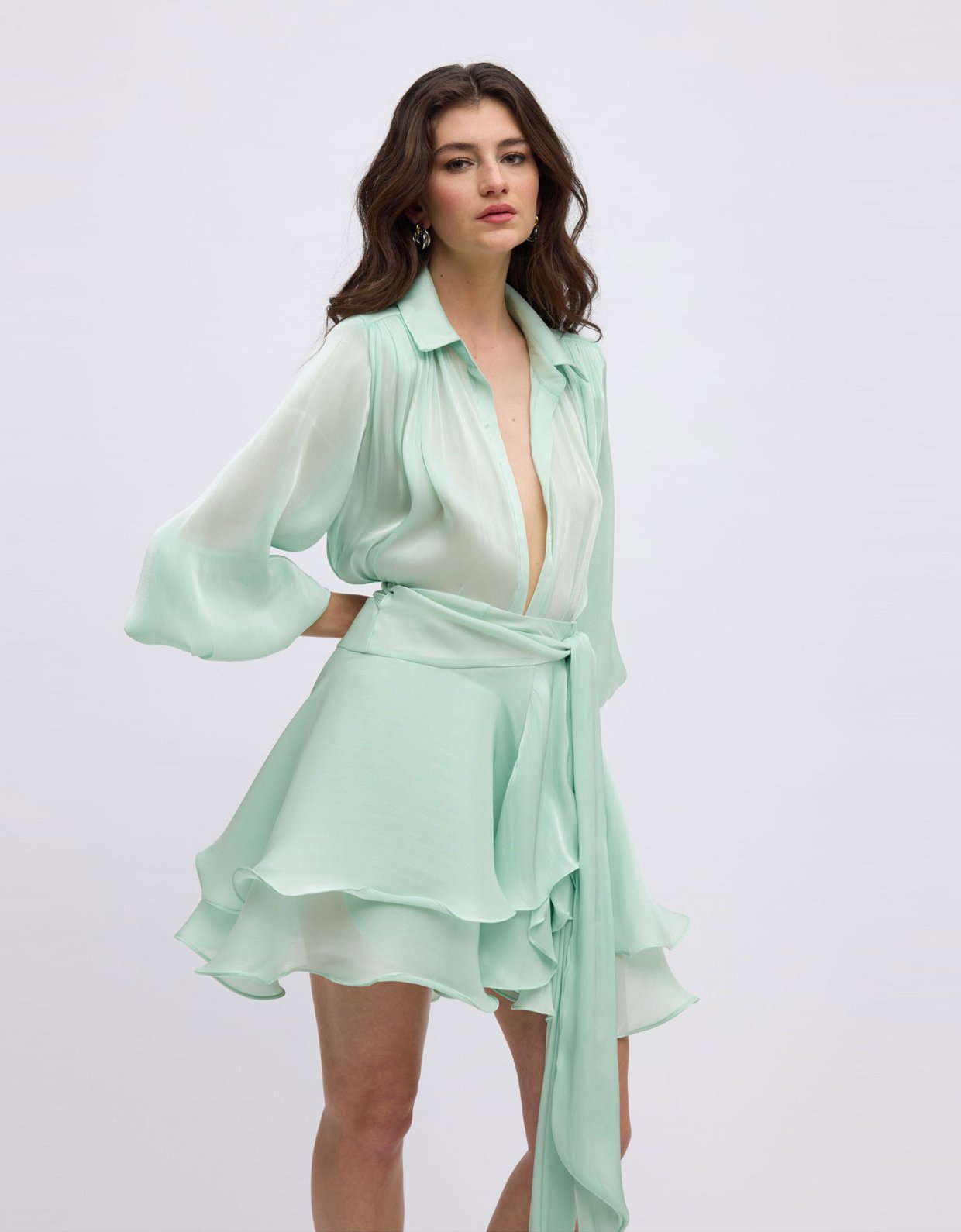 Ciel Concept Clio mini skirt mint