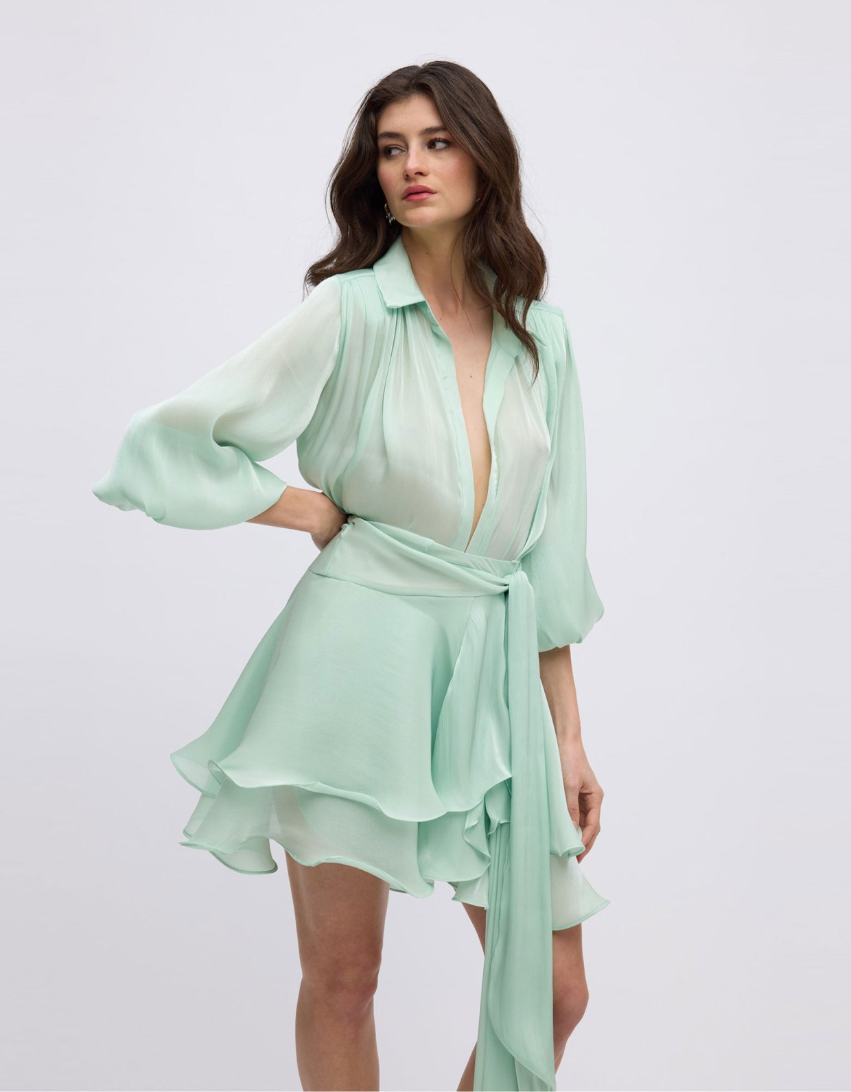 Ciel Concept Clio mini skirt mint