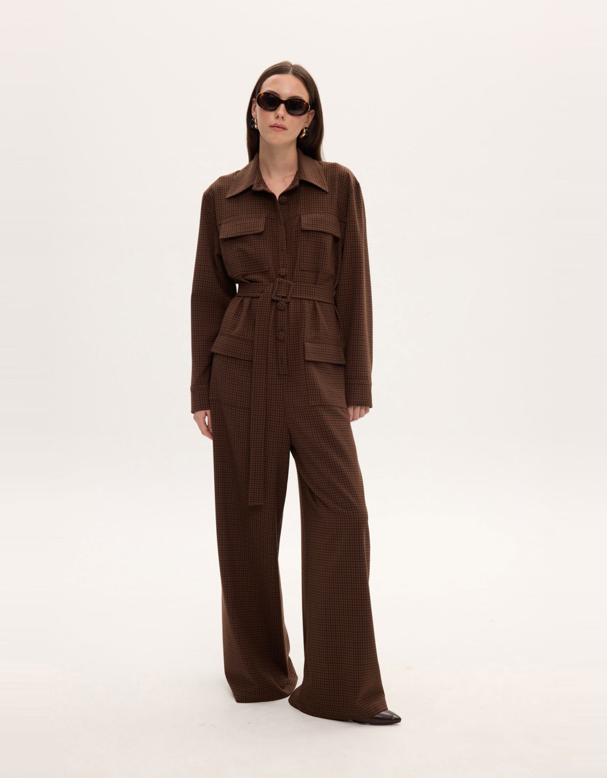 Ciel Concept Weekend’s jumpsuit checked