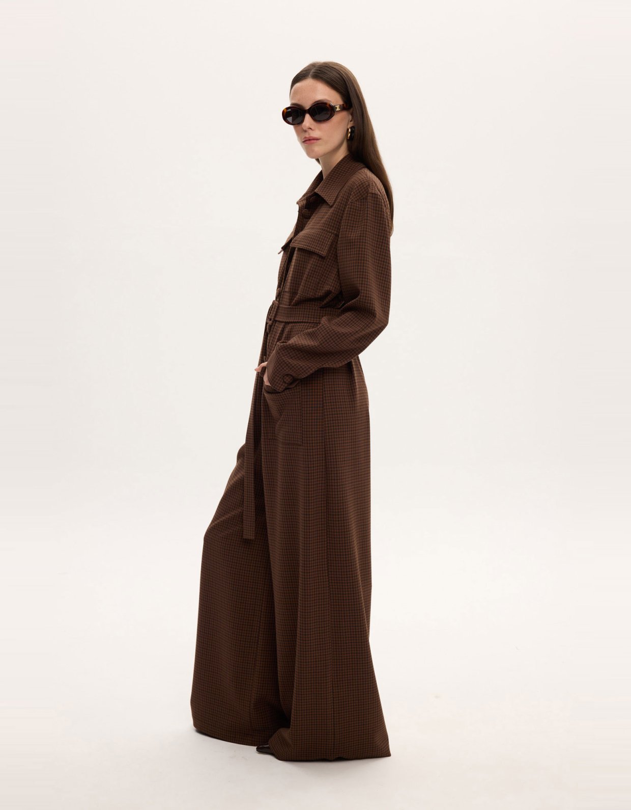 Ciel Concept Weekend’s jumpsuit checked
