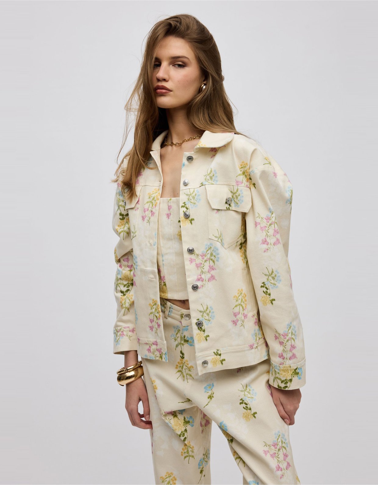 Ciel Concept Butter blossom denim jacket